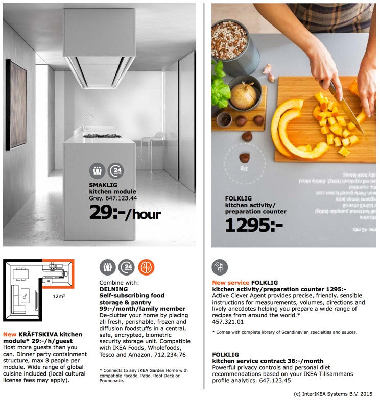 An Ikea Catalog from the Near Future