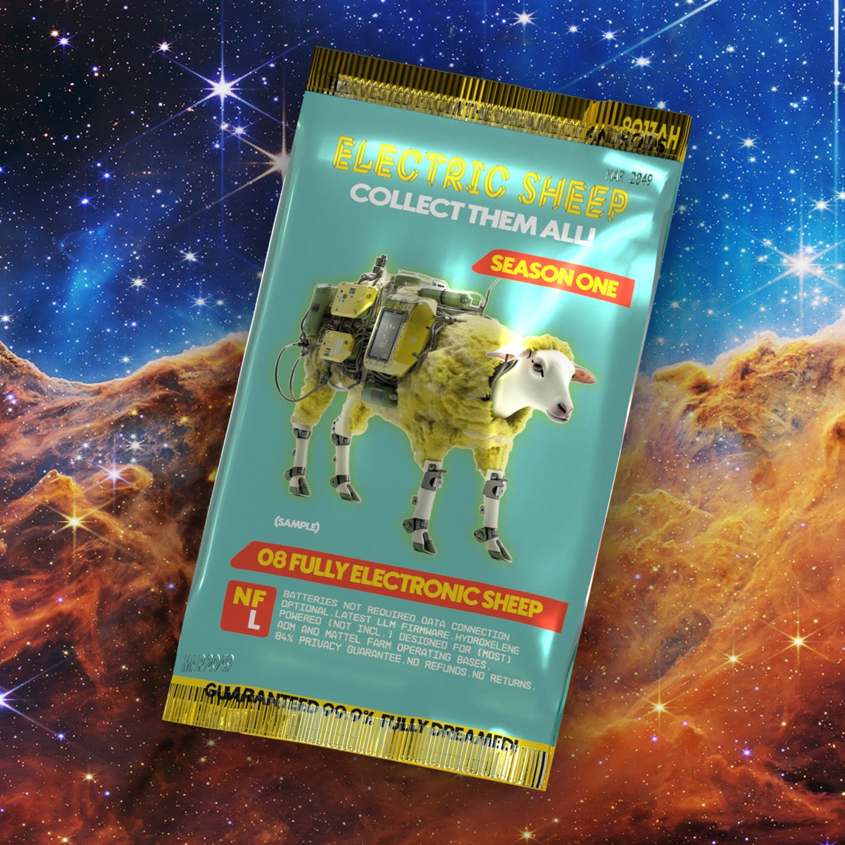 Androids Dream of Electric Sheep Foil Pack